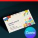 10+ Cute Children's Toy Store Canva Business Card Templates