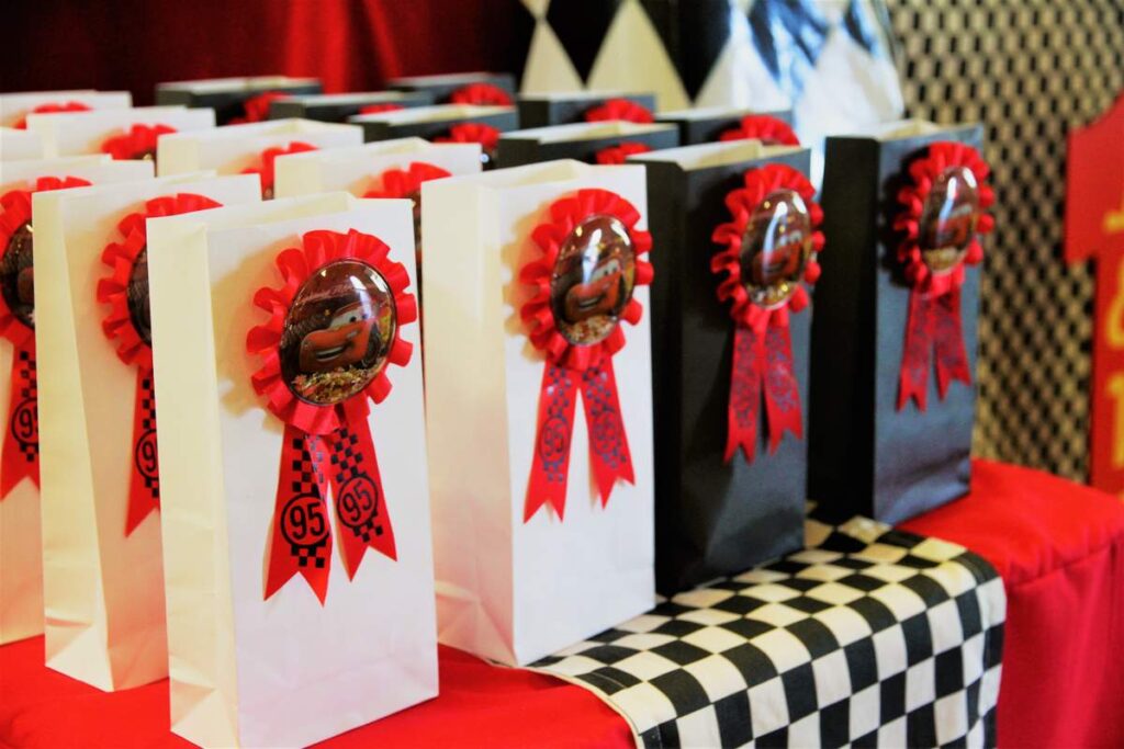 Cars Birthday Party Favors