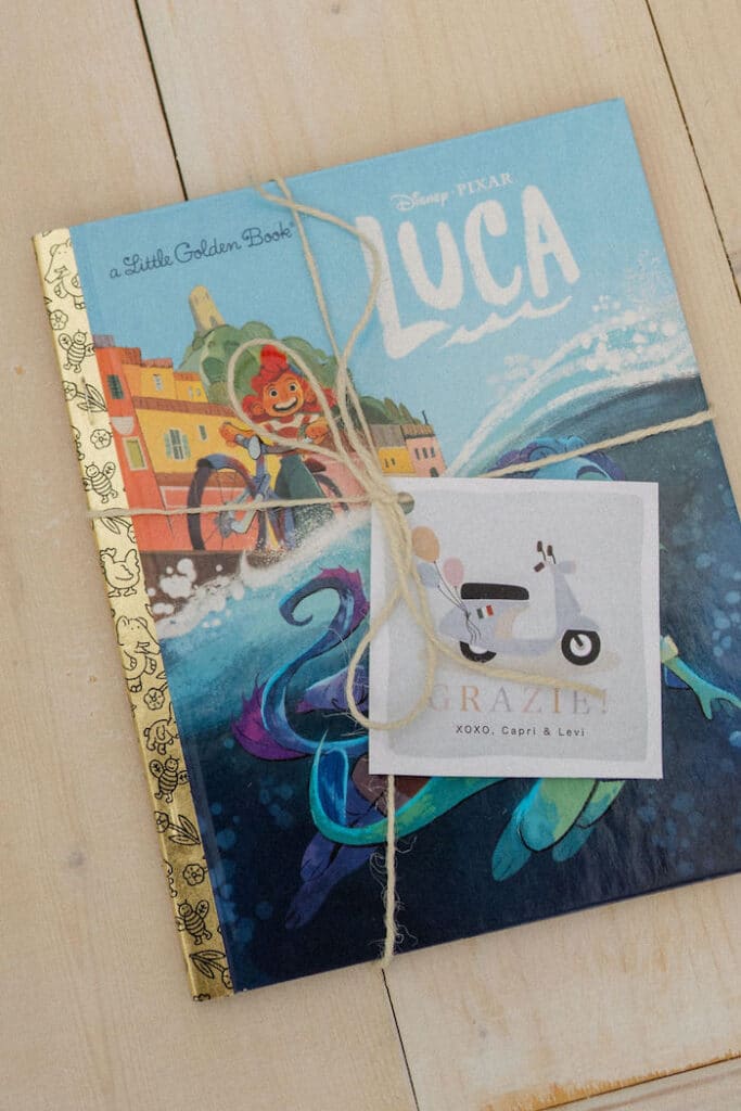 Disney Luca Birthday Invitations