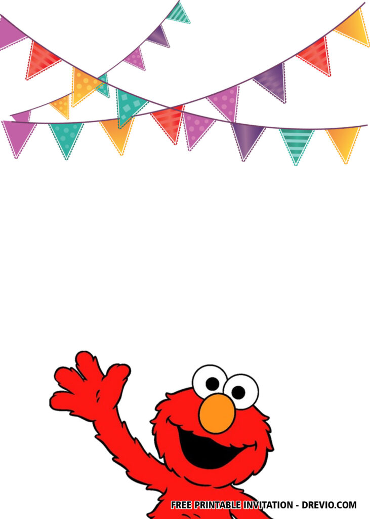 Free Sesame Street Birthday Invitations