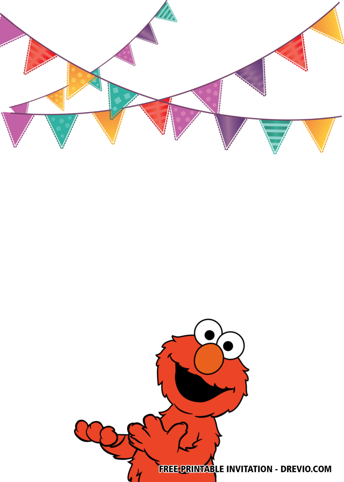 Free Sesame Street Birthday Invitations