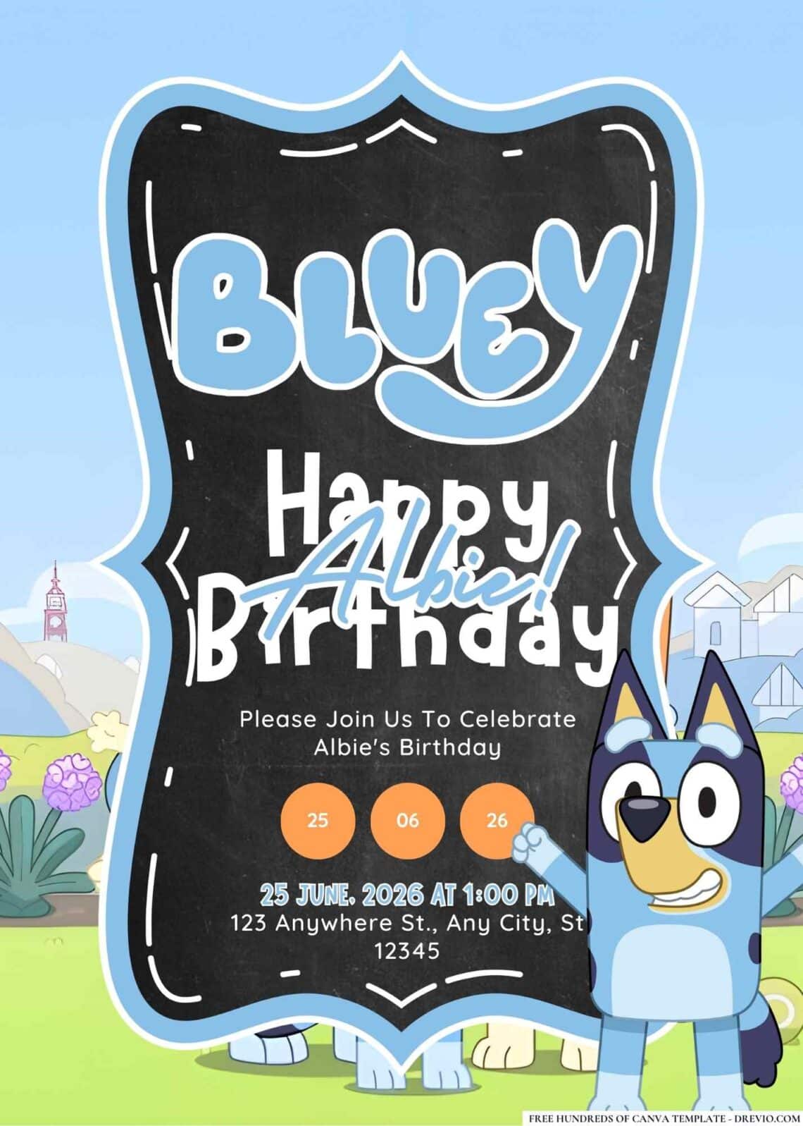 FREE-Bluey-Birthday-Canva-Templates (11) | Download Hundreds FREE ...