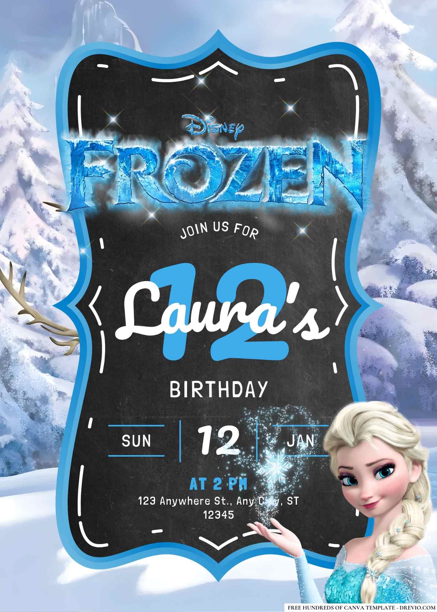 Let It Go (and Plan The Perfect Frozen Birthday Party): Tips & Free ...