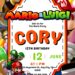 FREE Mario and Luigi Birthday Invitations