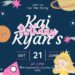 FREE Space Princess Birthday Invitations