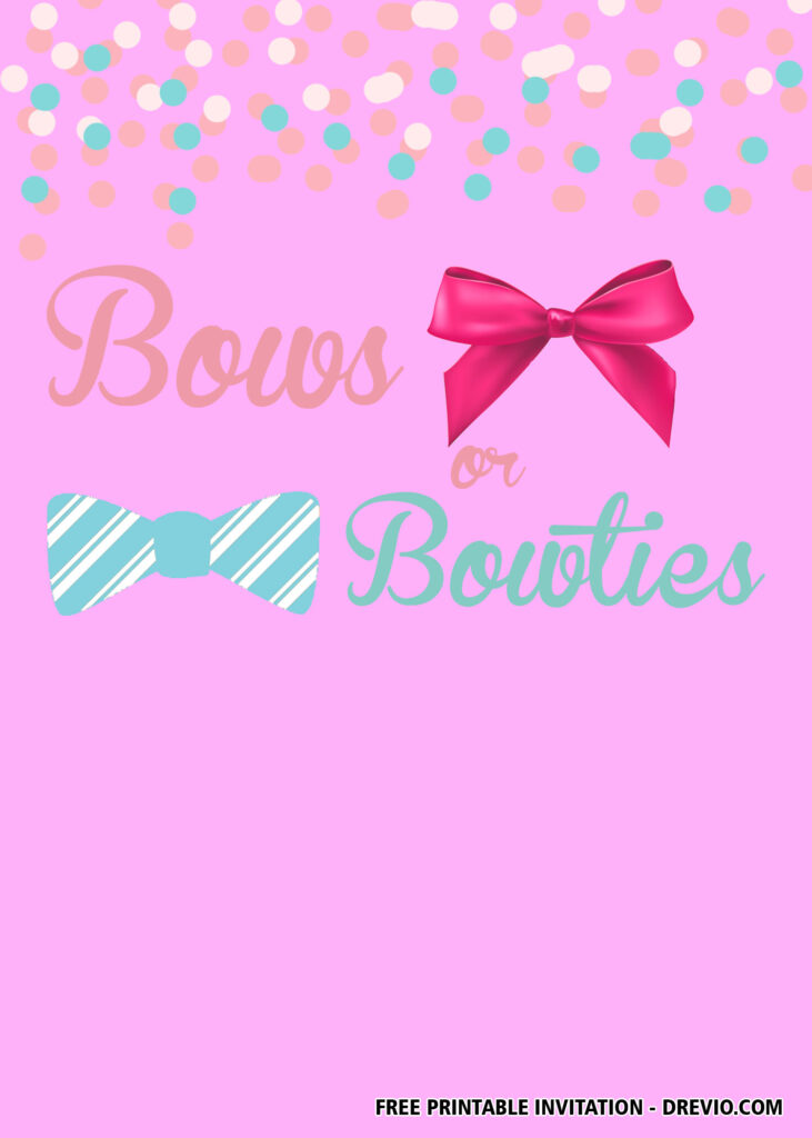 FREE Editable Magical Gender Reveal Party Invitations