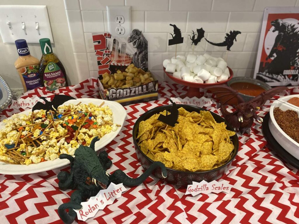 Godzilla Birthday Foods