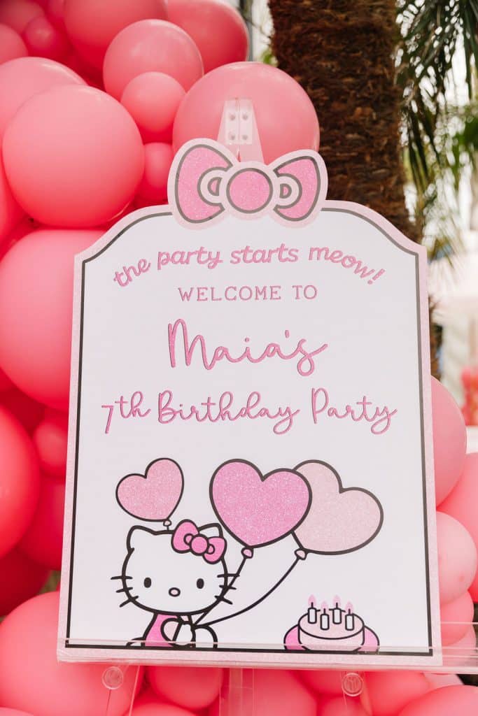 Hello Kitty Birthday Party Invitations