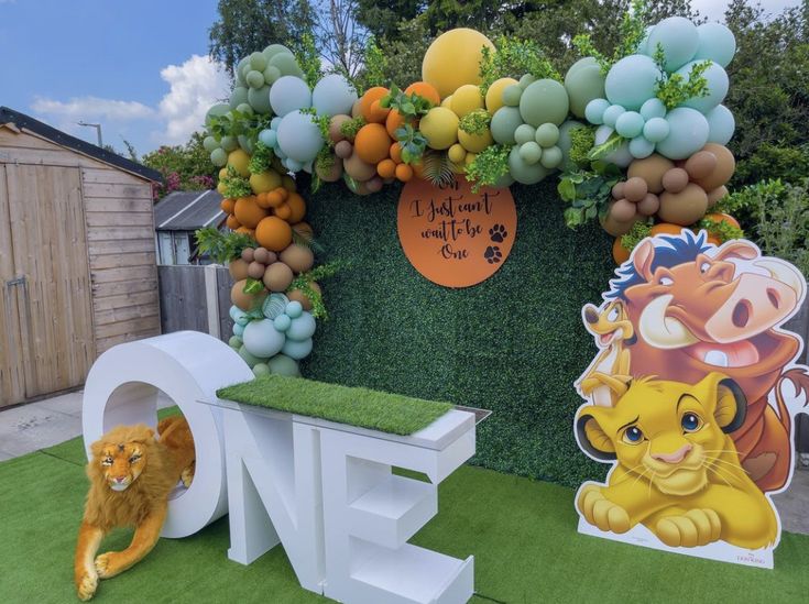 Lion King Birthday Outdoor Decor