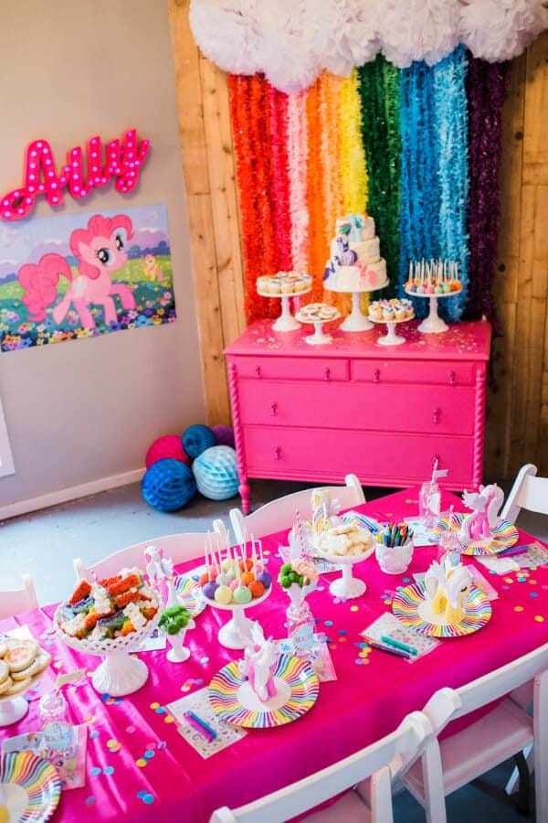 Little Pony Birthday Party Decorations