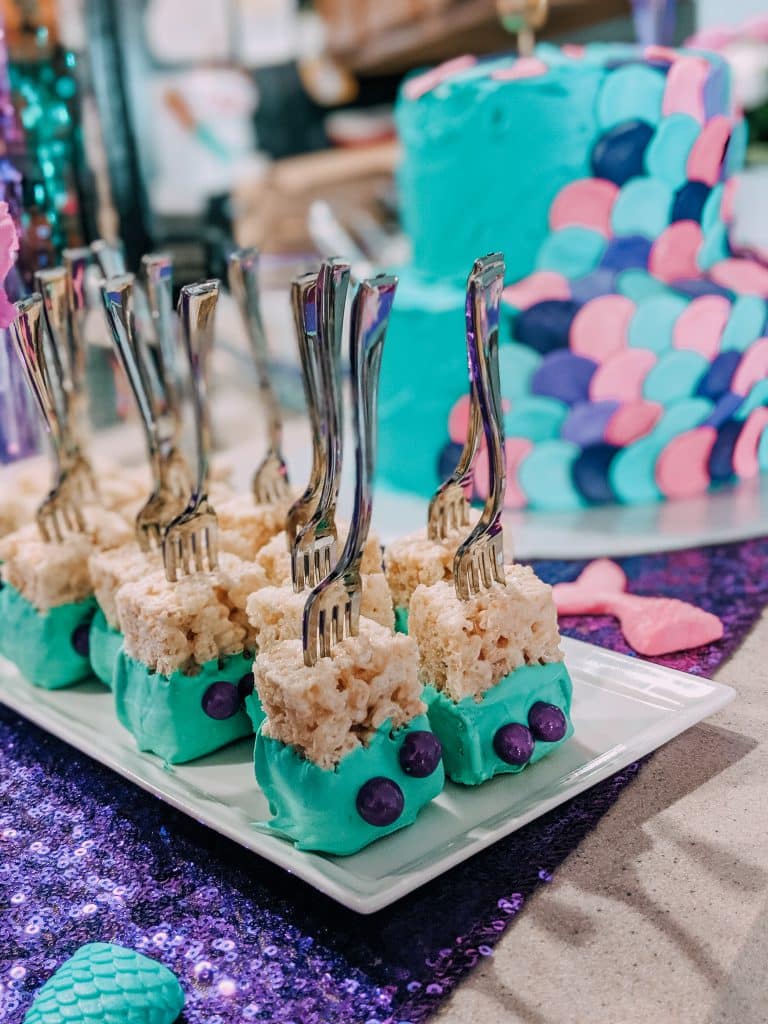 Mermaid Birthday Snacks