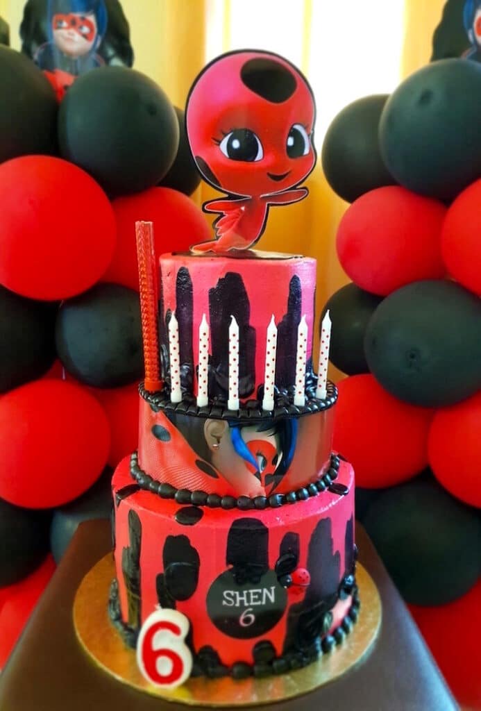 Miraculous Ladybug Birthday Cake