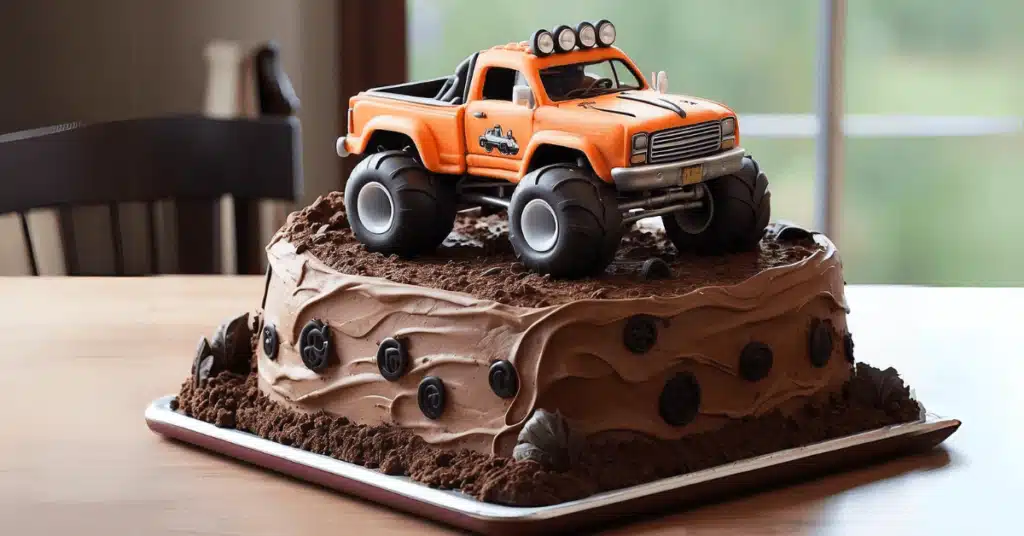 Monster Truck Cake