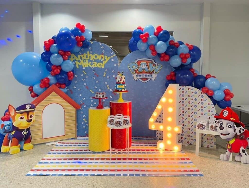 Paw Patrol Birthday Banner