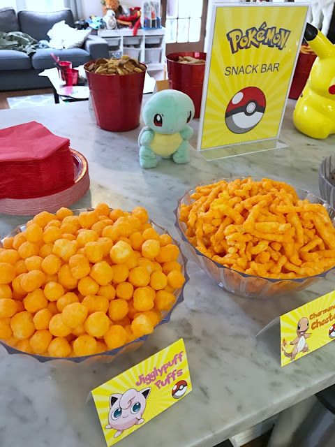 Pokemon Birthday Treats