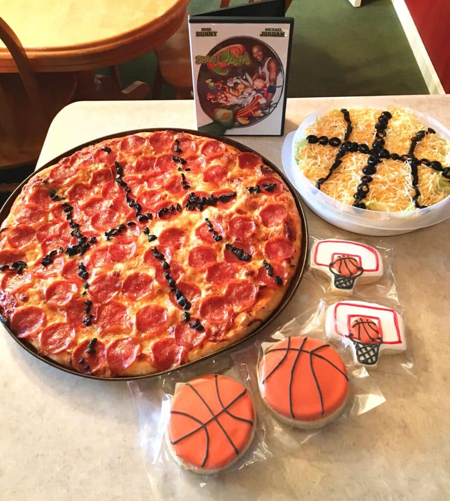 Space Jam Birthday Party Foods