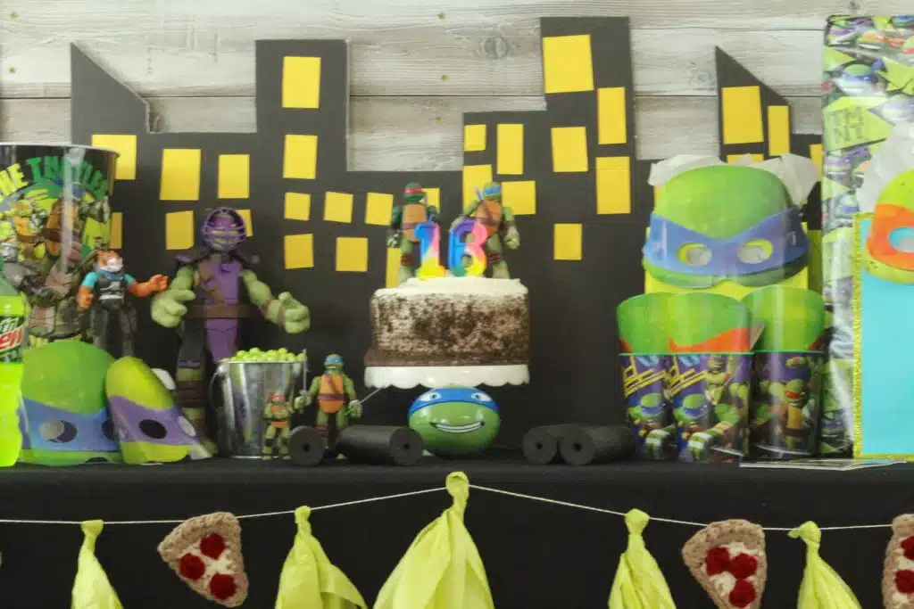 TMNT Birthday Decoration