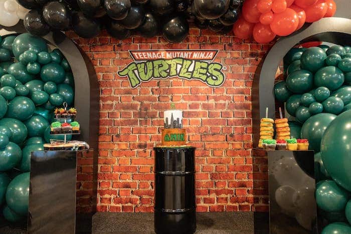 TMNT Birthday Decorations