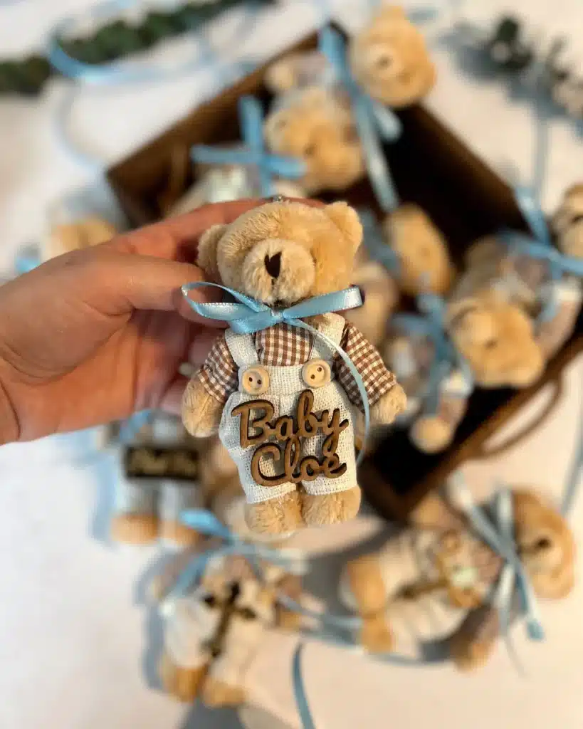 Teddy Bear Baby Shower Party Favor