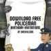 FREE Editable Policeman Birthday Invitation