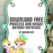 FREE Editable Princess and Knight Birthday Invitation