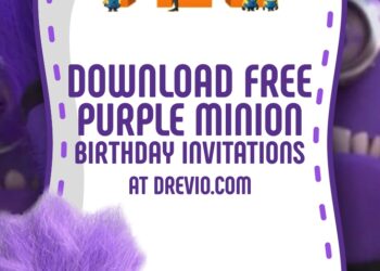 FREE Editable Minion Birthday Invitations