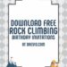 FREE Editable Rock Climbing Birthday Invitations