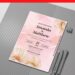 (Easily Editable PDF Invitation) Ombre Watercolor Floral Wedding Invitation F