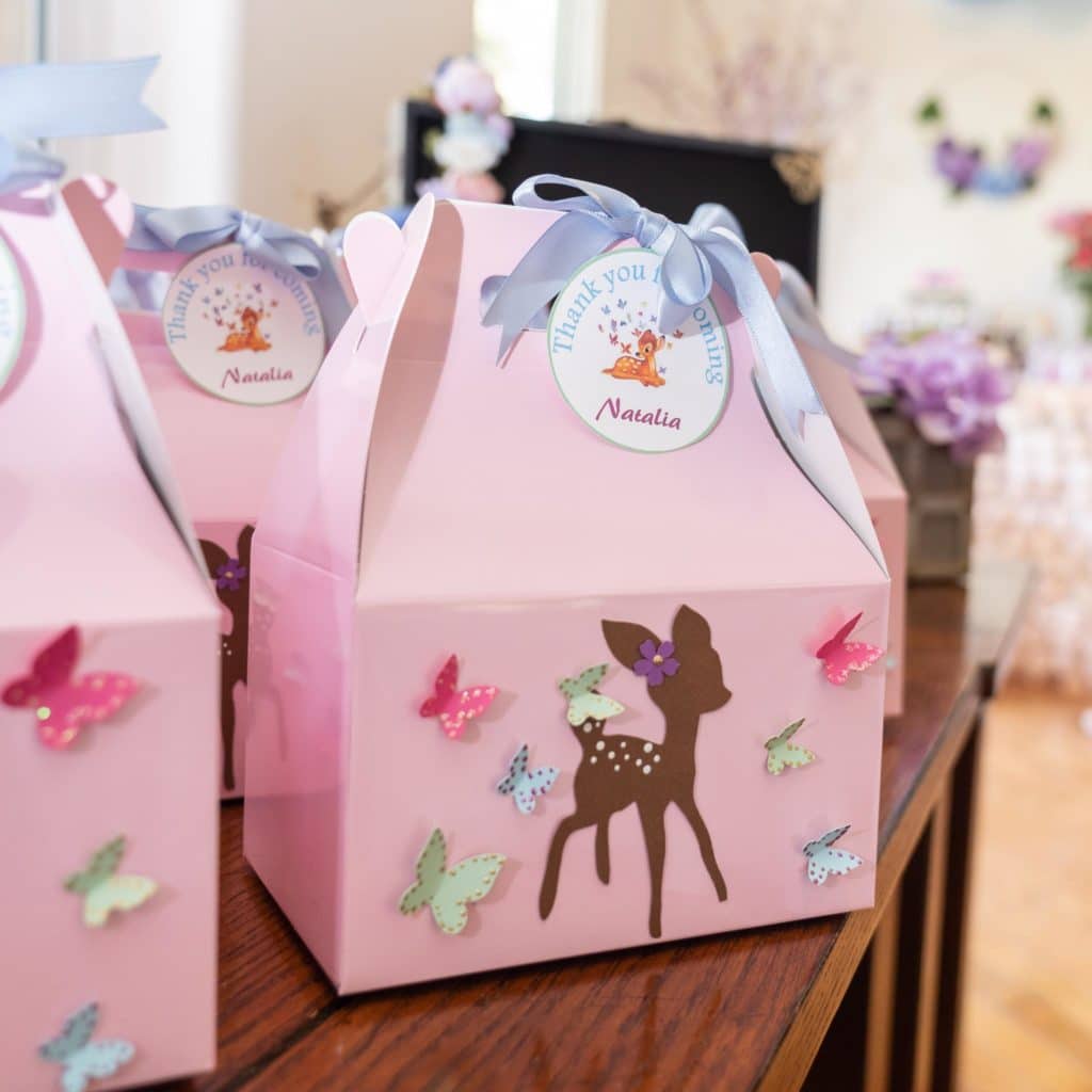 Bambi Birthday Favors