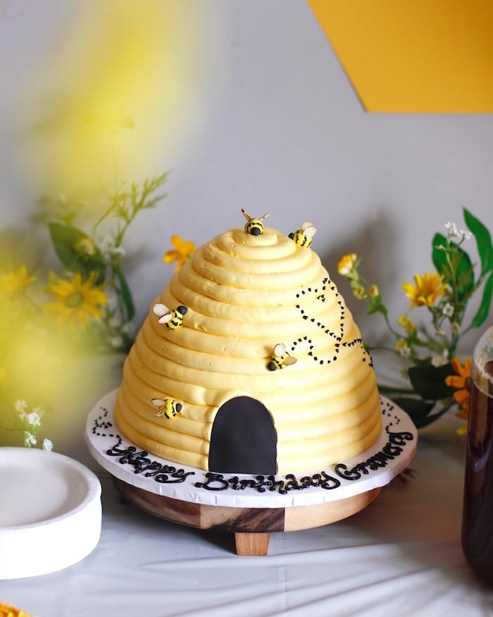 Bee Birthday Party Cakes