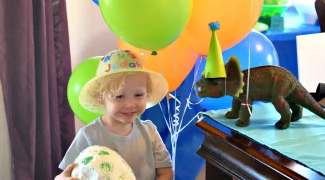 Dinosaur Themed Birthday Party