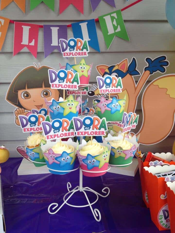 Dora Cupcakes