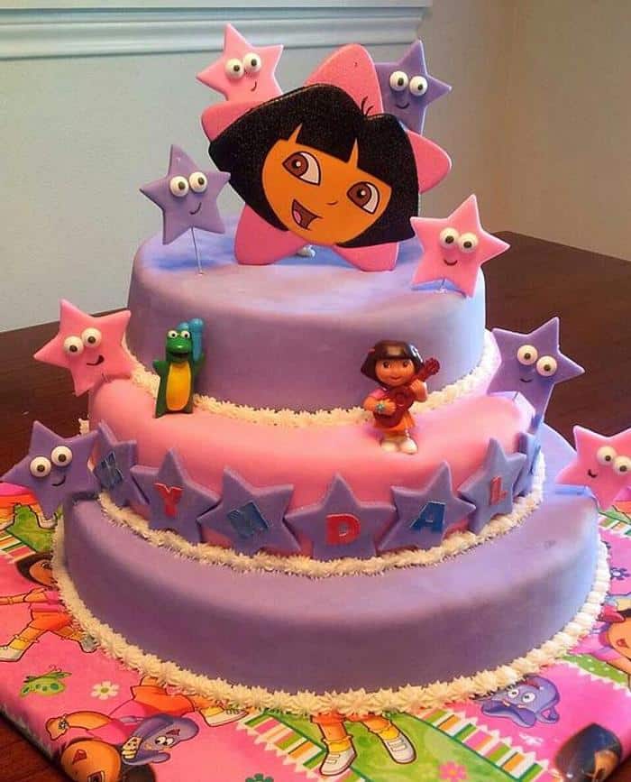 Dora Party Cakes