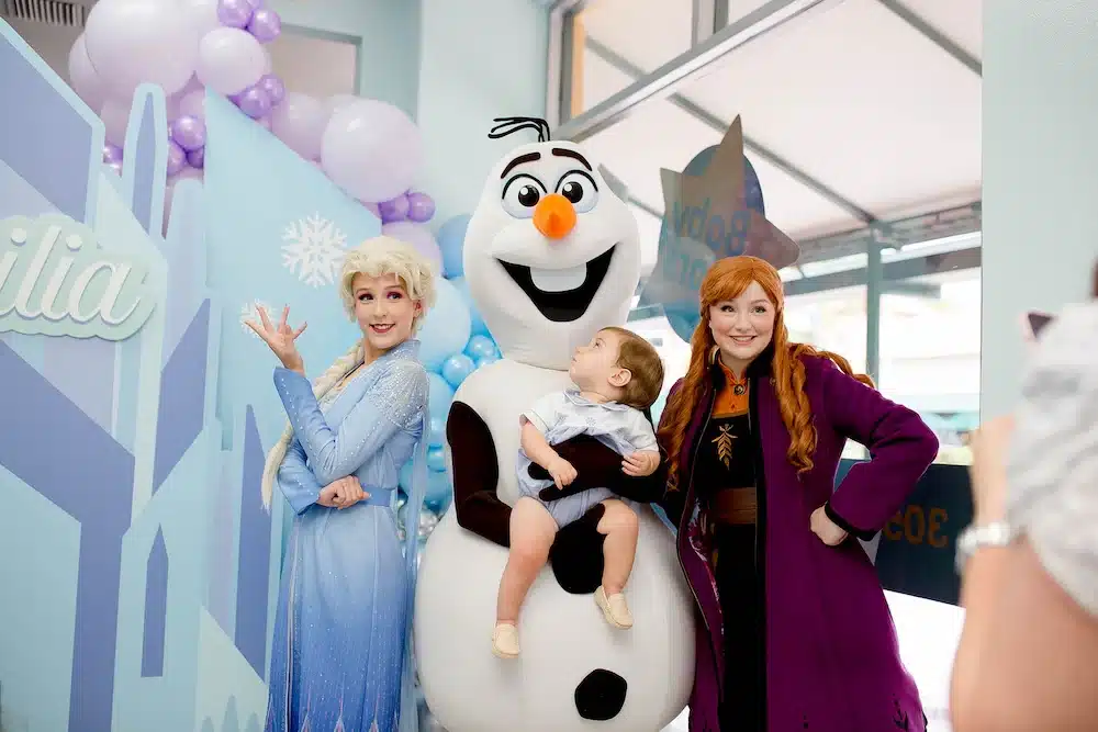 Frozen Birthday Photo Booth