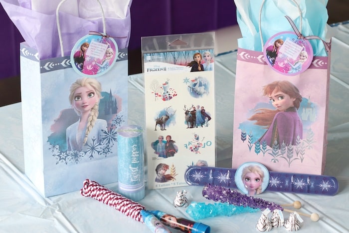 Frozen Party favors