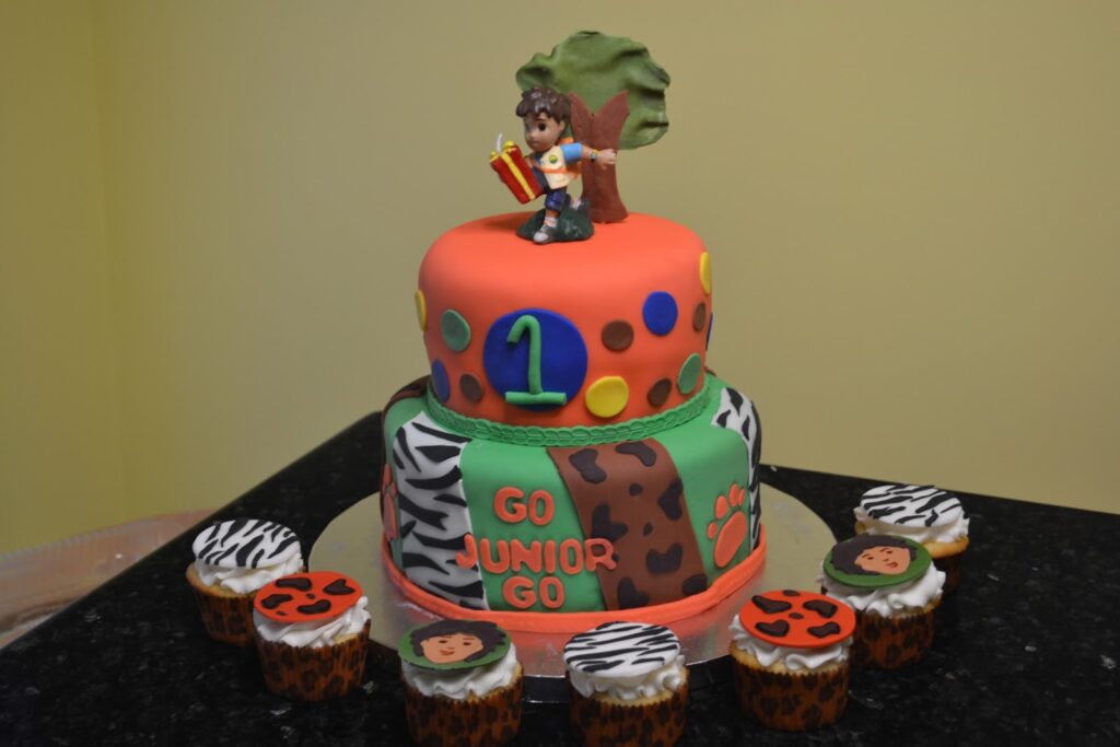 Go Diego Go Birthday Party Cakes