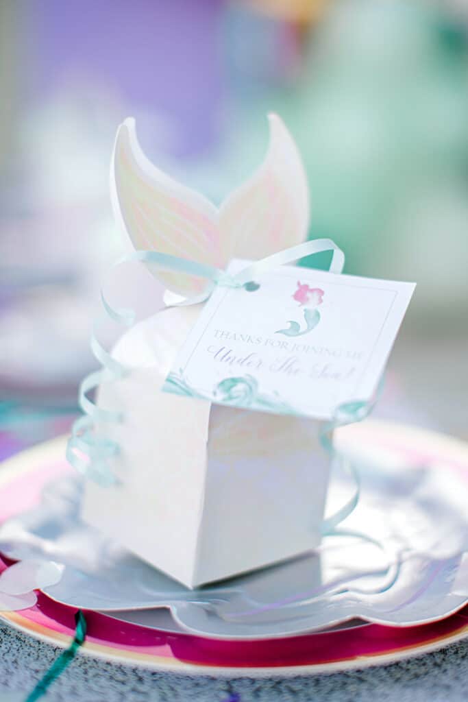 Little Mermaid Birthday Party Favors