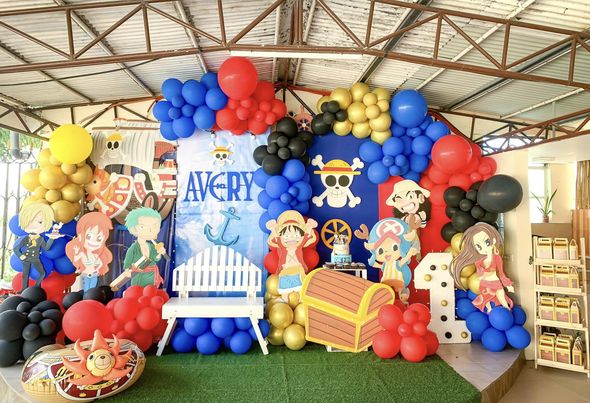 One Piece Birthday Party Photo Booth