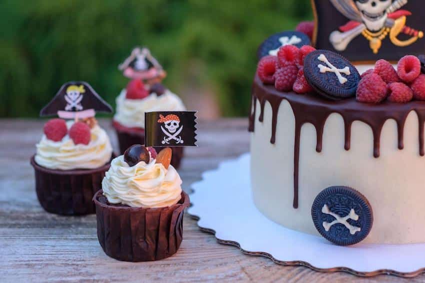 Pirate Birthday Party Sweet Treats