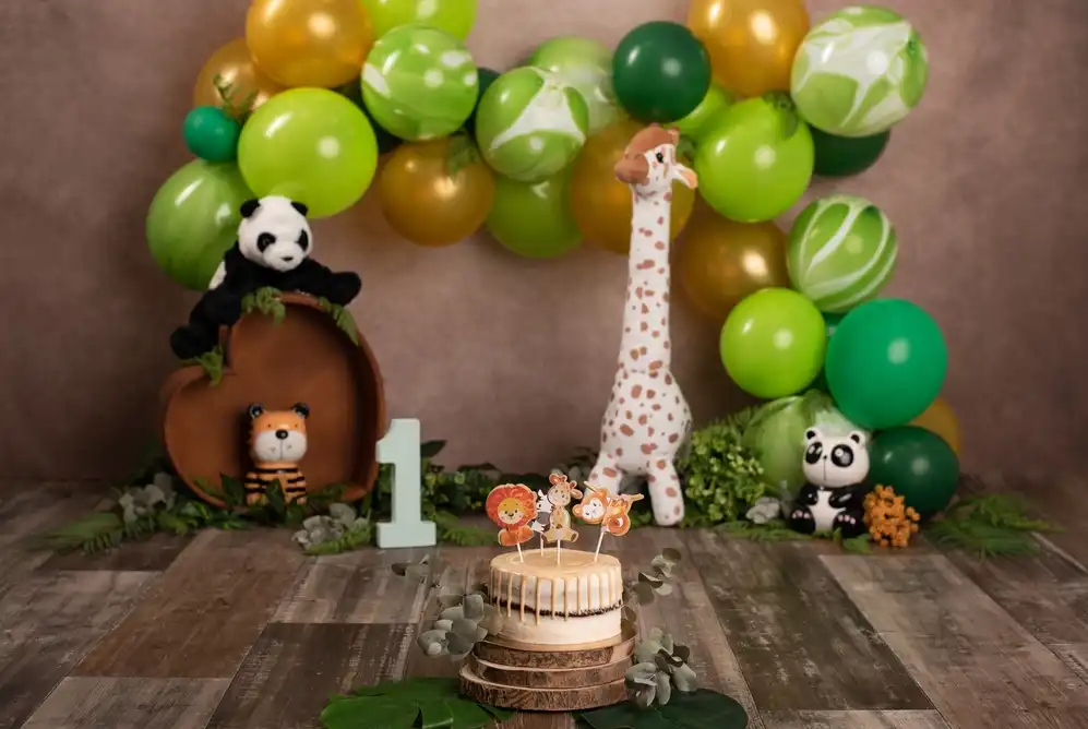 Safari Birthday Party Cakes