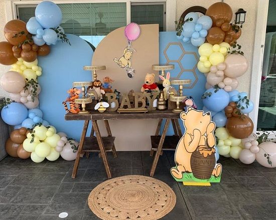 Winnie the Pooh Baby Shower Party Decor