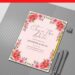 (Easily Edit PDF Invitation) Whimsical Rose & Peony Wedding Invitation