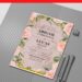 (Easily Edit PDF Invitation) Classic Floral Garden Wedding Invitation