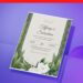 (Easily Edit PDF Invitation) Eclectic Bohemian Floral Wedding Invitation