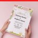 (Easily Edit PDF Invitation) Watercolor Tulip & Sunflower Wedding Invitation