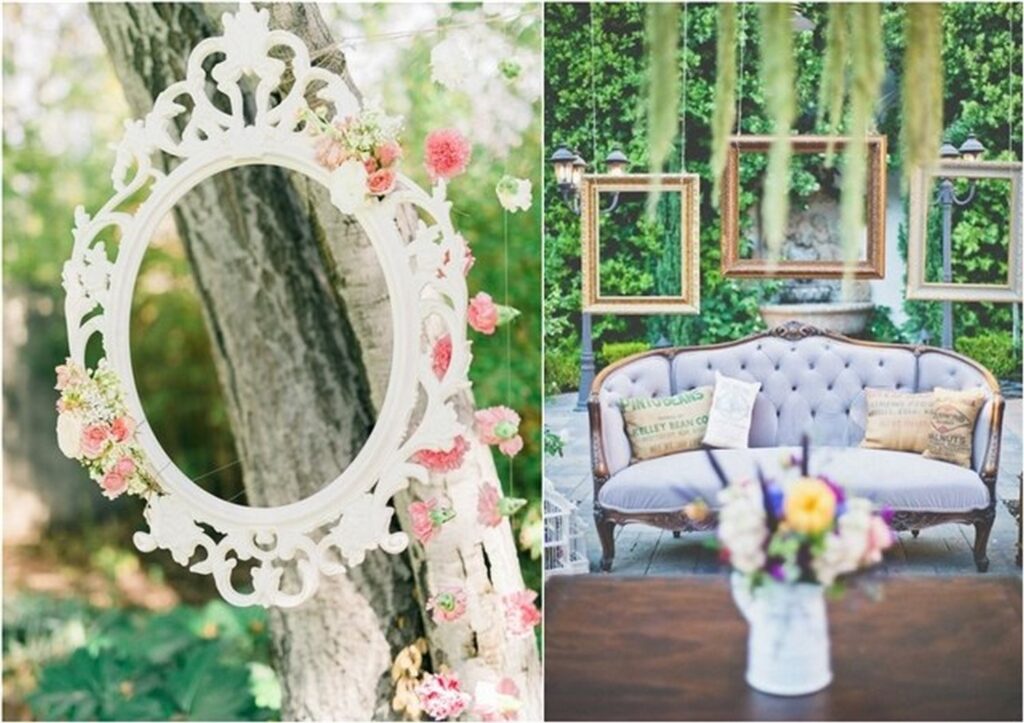 Rustic picture frames