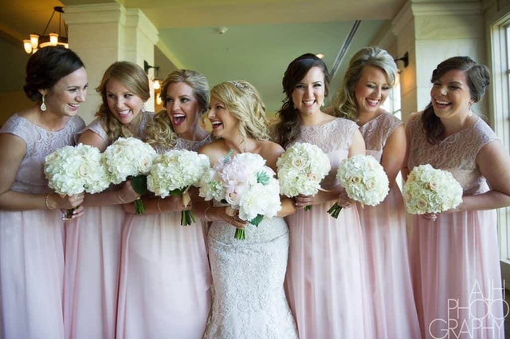 White Hydrangea Bouquet