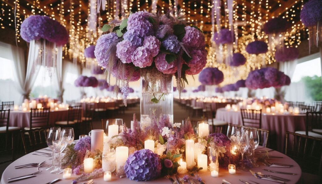 Stunning Hanging Hydrangea Floral Arrangements