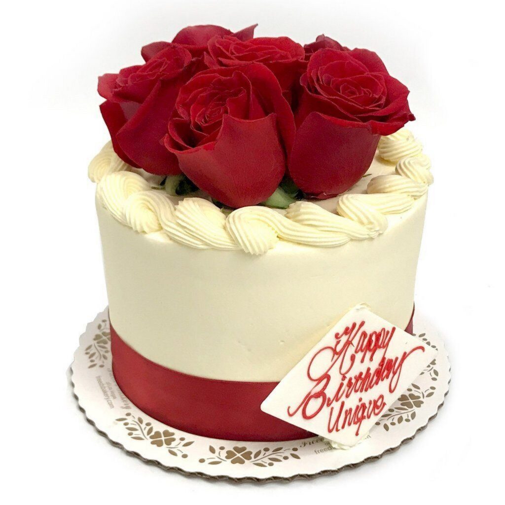 Rose Birthday Cake