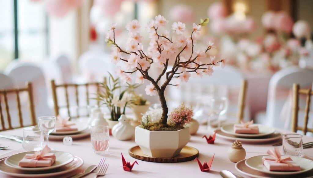 Sakura centerpiece